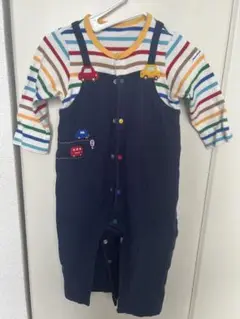 ミキハウス　ロンパース　80cm