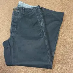 visvim ビズビム ボトム パンツ ブラック チノパン S 1 ヴィズヴィム