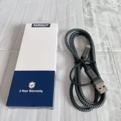 ⭐️SUNGUY USB Type C ケーブル 1M ブラック Android