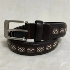 MISSONI★ベルト★レザー★濃茶色系★美品