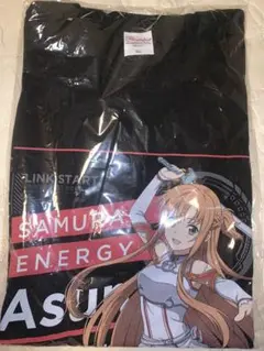 ソードアートオンライン SAO サムライエナジー限定　Tシャツ　アスナ 新品