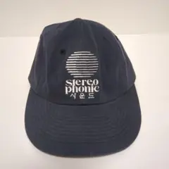 Stereophonic Sound ストレート キャップ ネイビ