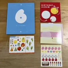 こどもチャレンジ　6さいになるほん➕ミニバースデーアルバム