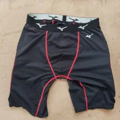 Mizuno スライディングパンツ サイズ0 ブラック/レッド