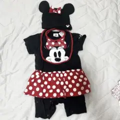 baby doll ミニーロンパースセット