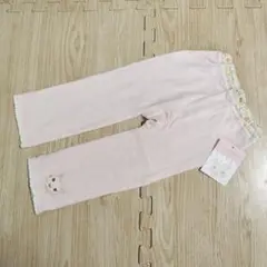 【新品未使用】【クーラクール】レギンス　10分丈　薄手　ピンク　90cm