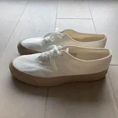 美品 ASAHI DECK - WHITE/BEIGE