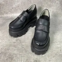 完売品✨️リップサービス ボリュームインソールローファー M ブラック