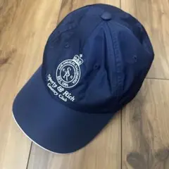 Sporty & Rich ネイビー キャップ