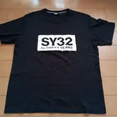 SY32 by SWEET YEARS ブラック Tシャツ