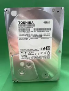 TOSHIBA 3.5インチHDD 2TB