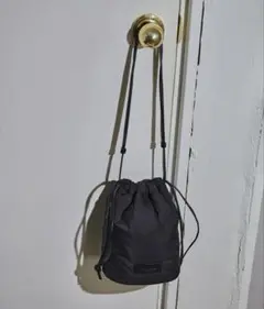 アダムエロペ　【一部カラーWEB限定】 2WAY巾着バッグ （撥水）　ショルダー