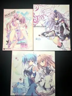 【イラストレーター】和泉つばす　全年齢イラスト画集3冊セット
