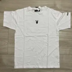新品未使用⭐︎PLAYBOY ホワイト 半袖Tシャツ　Mサイズ