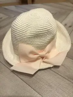 ホワイト 麦わら帽子