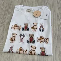 処分SALE^_^(*ˊᵕˋ* )新品　くまさんTシャツ100