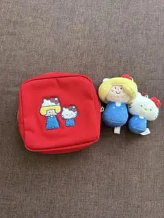Mizutama サンリオ ぬいぐるみキーホルダー ＆ポーチ2点セット新品未使用