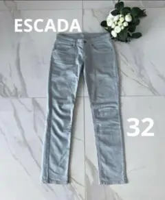 ESCADA エスカーダ ライトブルーデニム ジーンズ 32