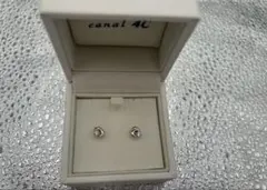 canal 4°C 月モチーフピアスK10