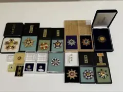 勲章セット 専用ケース付き