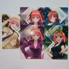 五等分の花嫁 ブラインドコレクションシート 5枚セット イルミネーションナイト