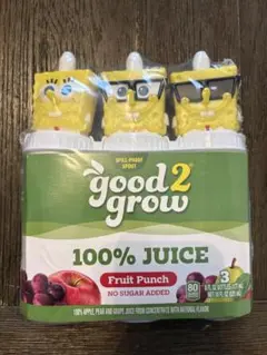 good2grow フルーツパンチ 3本入り　スポンジボブ