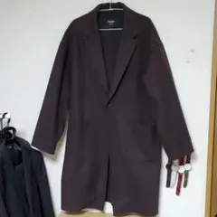 BEAMS オーバーコート ブラウン
