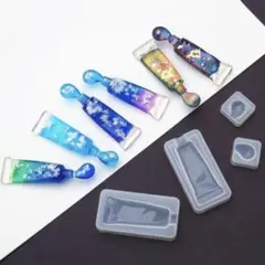 シリコンモールド 絵の具 L レジン 型 EG2