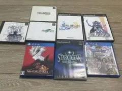 ファイナルファンタジー、ドラクエ、スターオーシャン 、saga