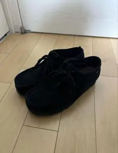 clarks Wallabee gtx black 26cm UK7.5