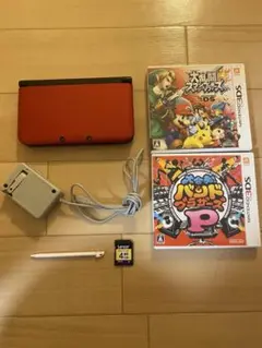 ニンテンドー3DS LL レッド×ブラック オマケ付き!