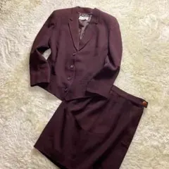 Salvatore Ferragamo セットアップ ブラウン 40サイズ