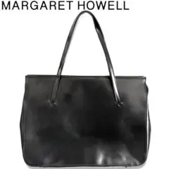 MARGARET HOWELL マーガレットハウエル ビジネスバッグ トート 黒