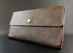 【超美品上物A級】ヴィトン財布 折財布 三折財布 モノグラム