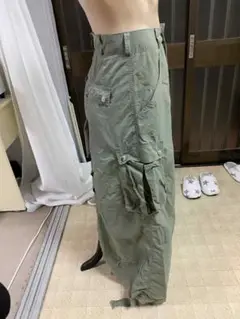 Ton Clothing Co. 早着替え用 アーミーグリーン カーゴパンツ Ｓ