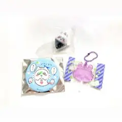 【匿名配送】 ちいかわ キーホルダー 缶バッジ モモンガ 3個セット