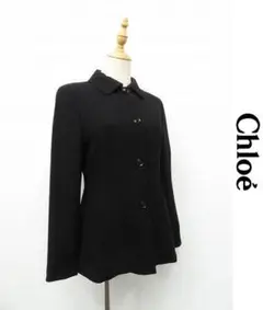 S115/美品 miss chloe ミスクロエ テーラードジャケット 38 黒