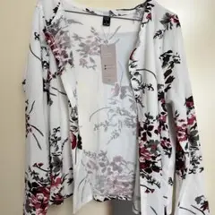 EMERY ROSE フラワーカーディガン Lサイズ