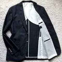 ★希少 銀ボタン 2XL★ THE SUIT COMPANY チェックジャケット