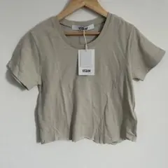 EMODA VEQUM ダメージ　ショート丈　Tシャツ　クロップド