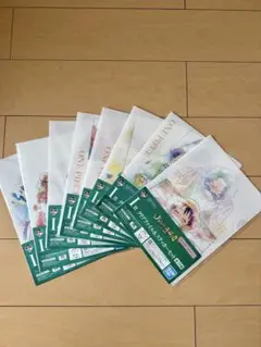 ワンピース一番くじ ロジャー海賊団 I賞 クリアファイル&ステッカーセット 9種