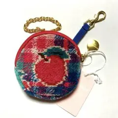 フェイラー完売品❤️WEB限定✨ レトロフルーツチェック❤︎ サークルポーチ