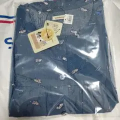 新品　ふくふくにゃんこ　シーチング半袖パジャマ　ハピンズ　ルームウエア　M~L