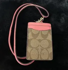 Coach ロゴ パスケース・定期入れ