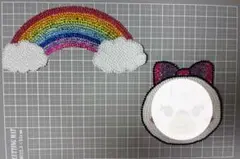 デコうちわ、デコパーツ、推し活、2点セット