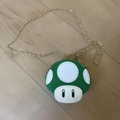 USJ限定/スーパーマリオ キノコネックレスポーチ
