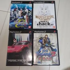 PS2 プレステ2 ４本セット　レトロゲーム　マニア　箱　取説　動作確認済