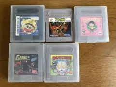 ゲームボーイソフト 5点セット 一部付属品あり※ジャンク品※