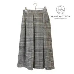 BEAUTYu0026YOUTH UNITED ARROWS チェックロングスカート
