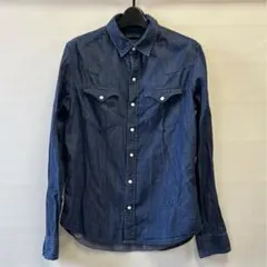 HARE デニムシャツ Sサイズ メンズ 長袖シャツ